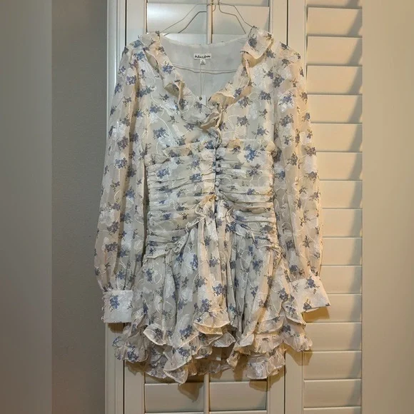 For Love and Lemons Jayleen Mini Dress- S - Picture 4 of 5